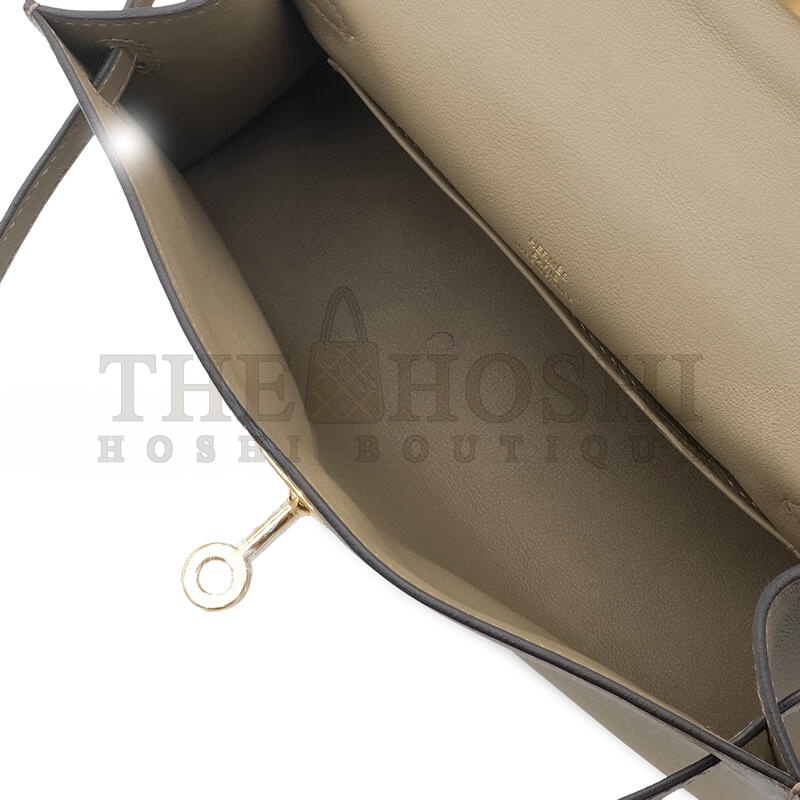 H**me5 KELLY POCHETTE SWIFT GOLD HARDWARE (22*14*7cm) Master Quality